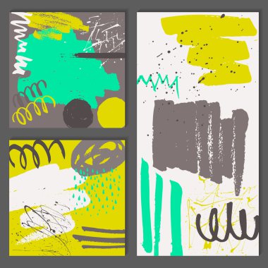 Soyut evrensel kart dizisini.