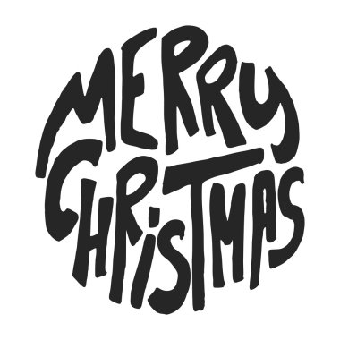 Dekoratif tebrik kartı handdrawn yazı ile.