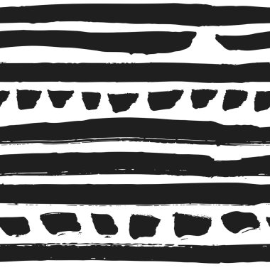 Dekoratif seamless modeli handdrawn çizgili