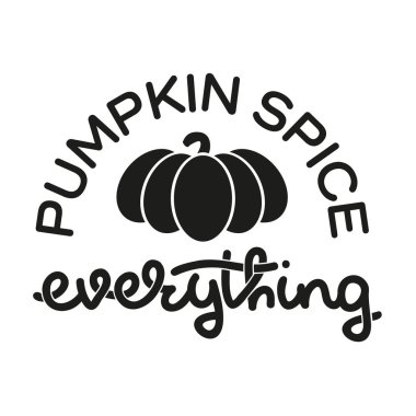 Sonbahar Mektubu. Siyahla süslenmiş sonbahar posteri