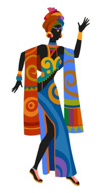 Etnik dans Afrikalı kadın