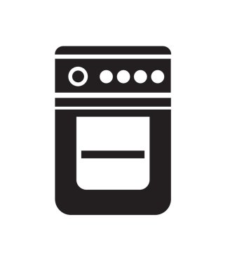 Simge siyah gase soba