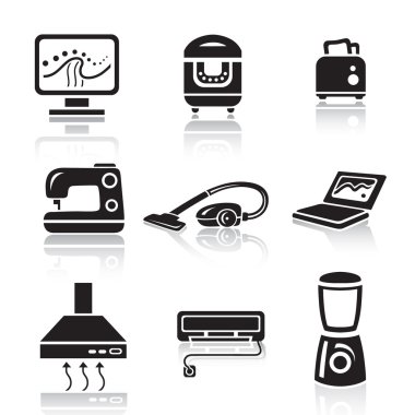 ev aletleri Icon set
