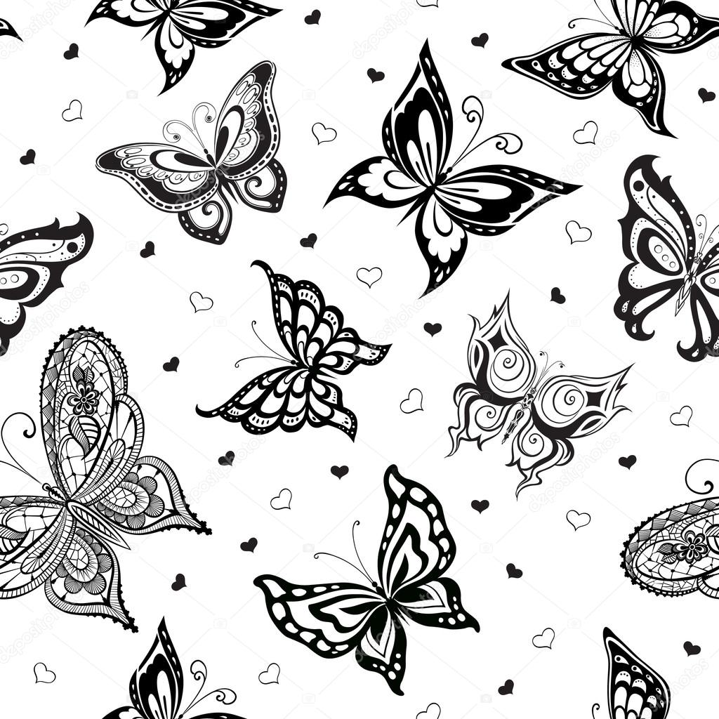 Abstrat decorative butterflies