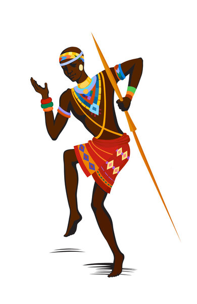 Free dance exotic man