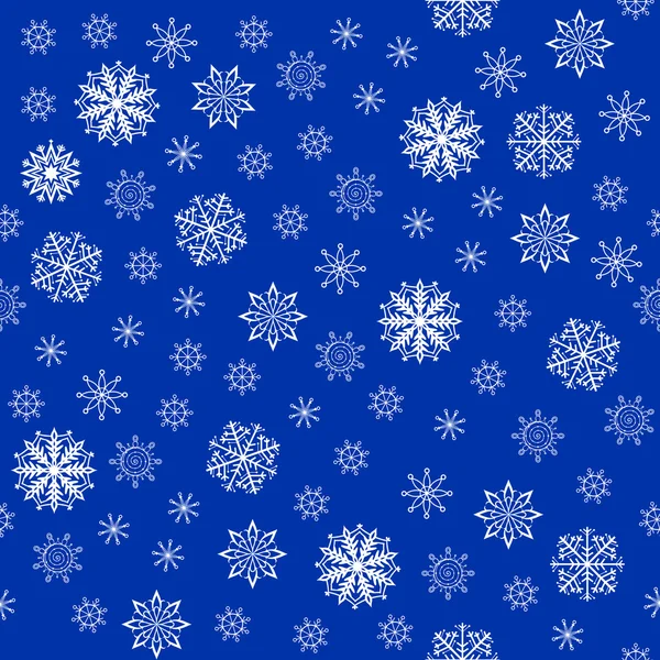 Backgrounds with Christmas snow. — Stock Vector