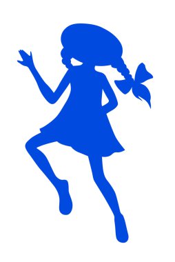 Küçük oynayan kız