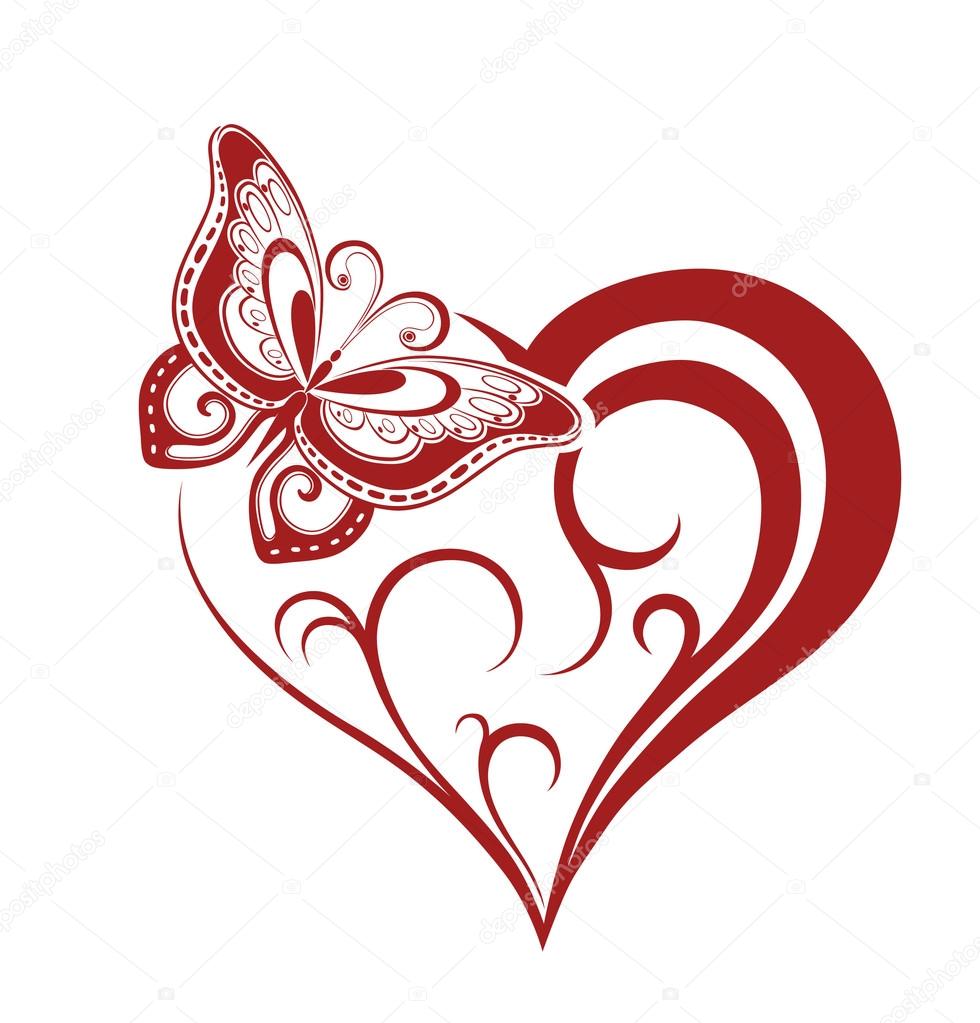 Free Free 299 Butterfly Heart Svg SVG PNG EPS DXF File