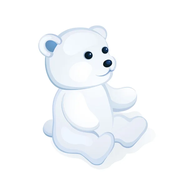 Gentle teddy bear — Stock Vector