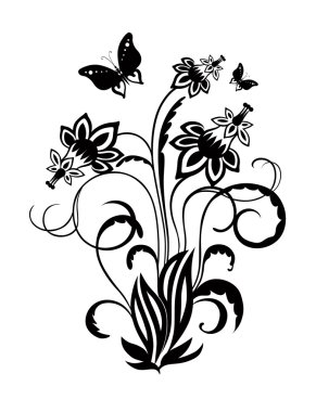 Kompozisyon bukleler ve çiçekler