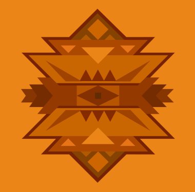 Desen Etnik süslü unsuru