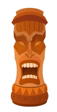 Hawiian totem Tiki
