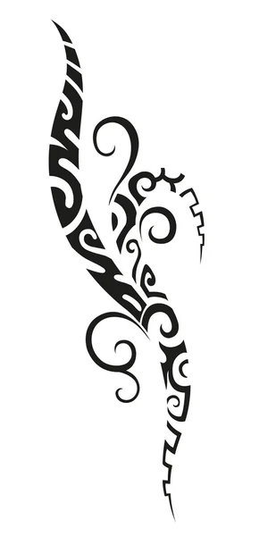 Ornamente im Stil der Maori — Stockvektor