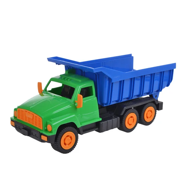 Élénk játék-teherautó — Stock Fotó