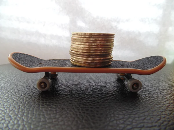 Monedas de patinador — Foto de Stock