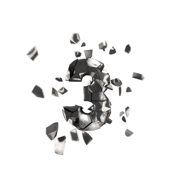 Kırık demir şekil