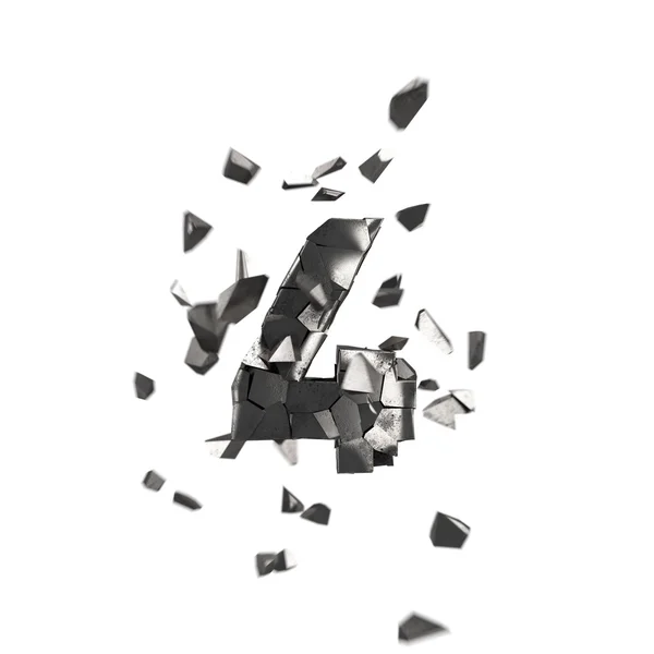 Kırık demir şekil