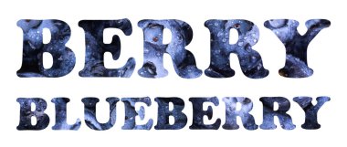 Taze olgun yaban mersininden yapılan yaban mersini dokusu beyaza izole edilmiş.. 