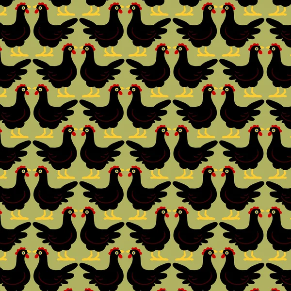 Çizgi film tavuk desen