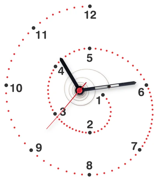 Reloj en espiral — Foto de Stock