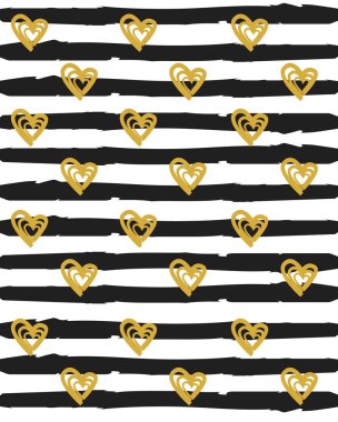 Fırça konturları deseni