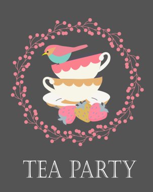 çay partisi flower1