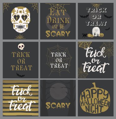 Mutlu Cadılar Bayramı Kartı