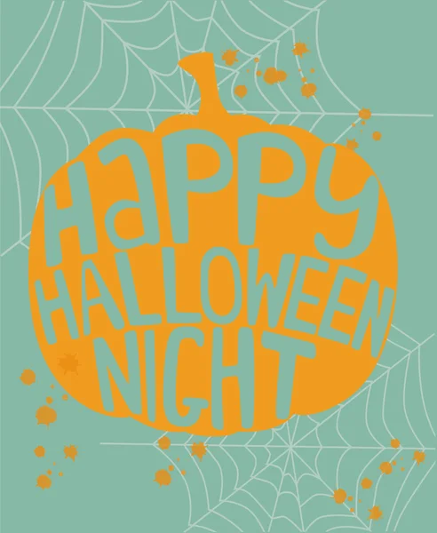 Happy Halloween card — Stock Vector