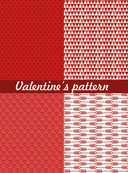 Joyeux motif Saint-Valentin — Image vectorielle