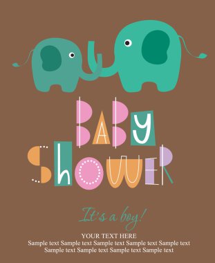 bebek hediye kartı.