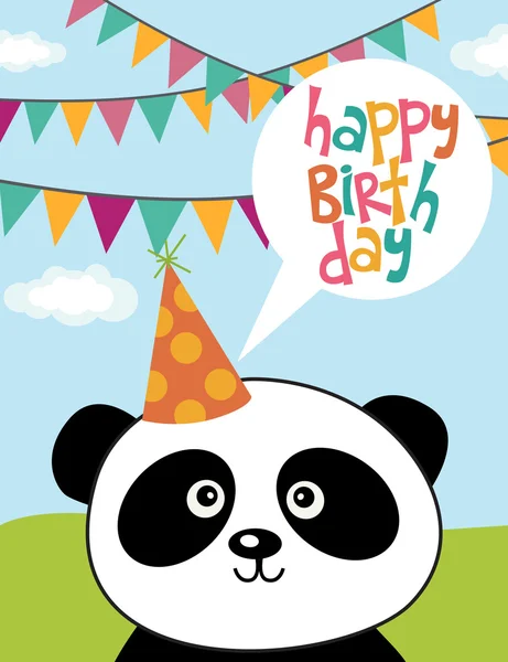 Happy Birthday card — Stock Vector