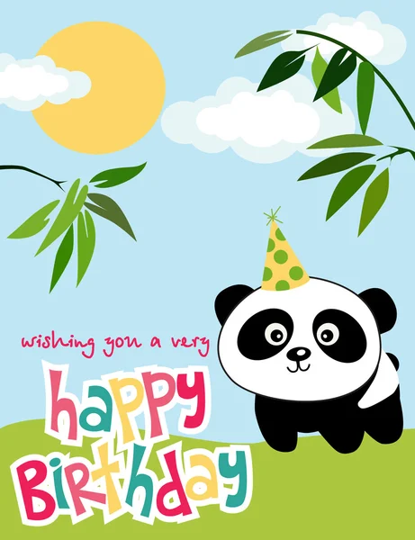 Happy Birthday card — Stock Vector