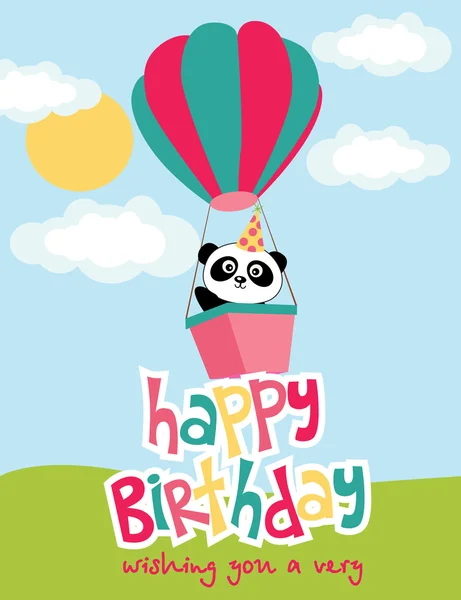 Happy Birthday card — Stock Vector