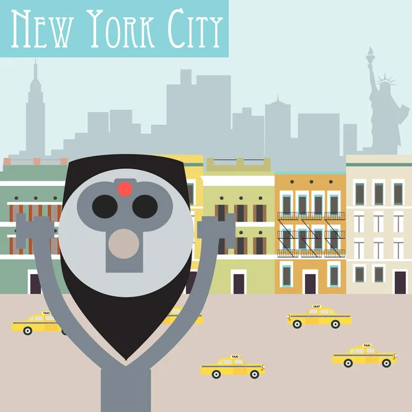 Ciudad de Nueva York — Vector de stock