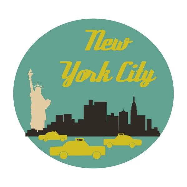 Ciudad de Nueva York — Vector de stock