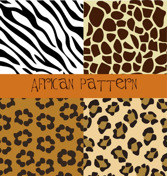 African ethnic pattern — Stock Vector