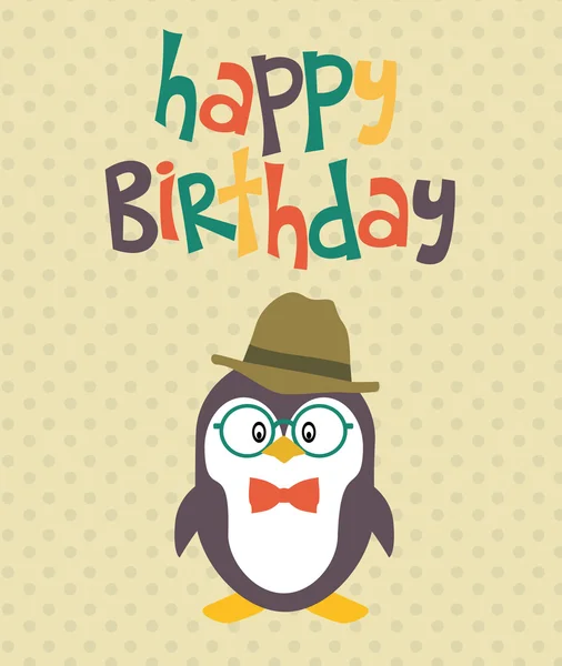 Happy Birthday card — Stock Vector