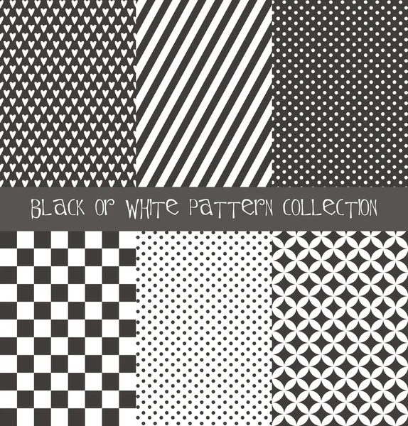 Geometric pattern set — Stock Vector