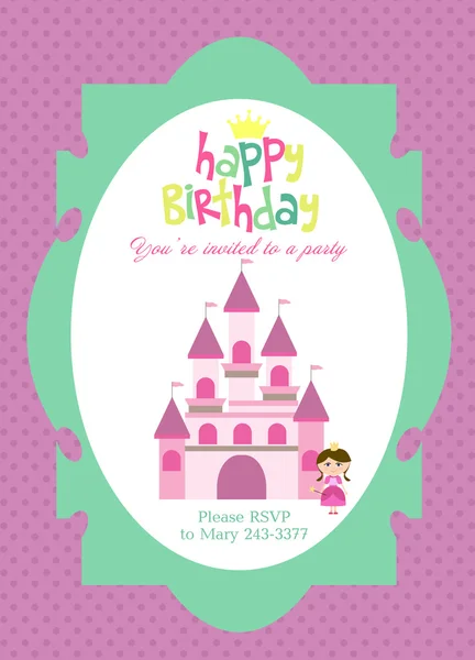 Happy Birthday card Stock Illustration