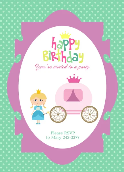 Happy Birthday card Stock Illustration