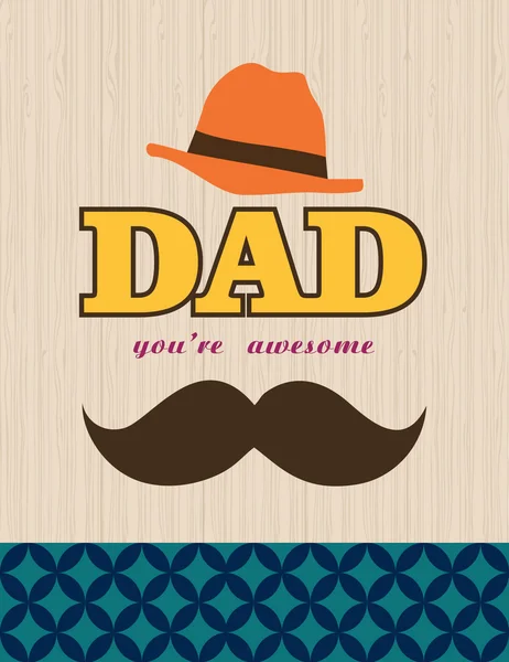 Best Dad — Stock Vector