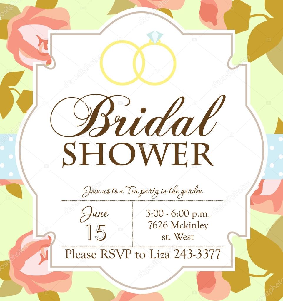Bridal Shower card