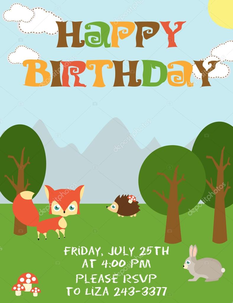 Happy Birthday Card Stock Vector Image By C Miobuono12