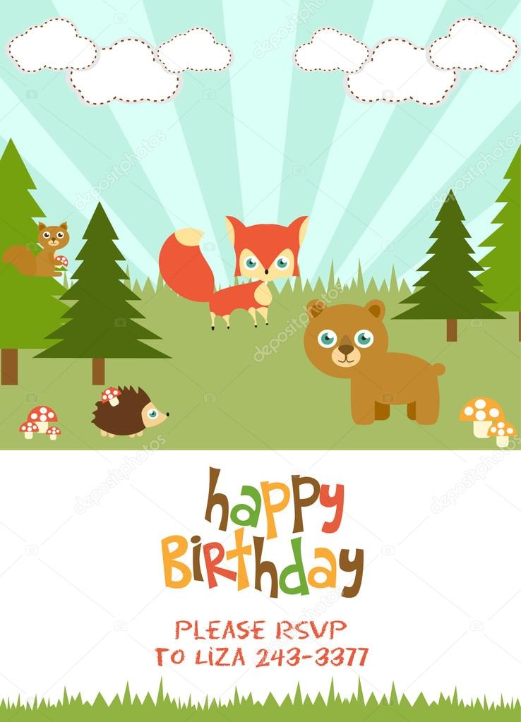 Happy Birthday Card Stock Vector Image By C Miobuono12