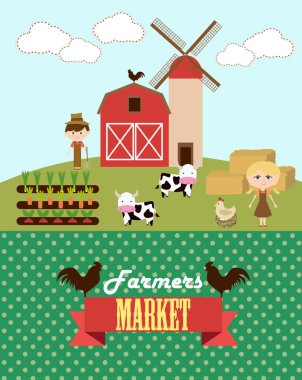 Çiftçi pazar davet