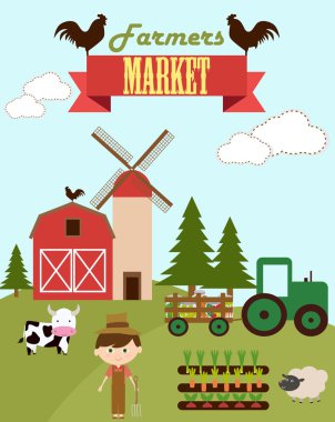 Çiftçi pazar davet