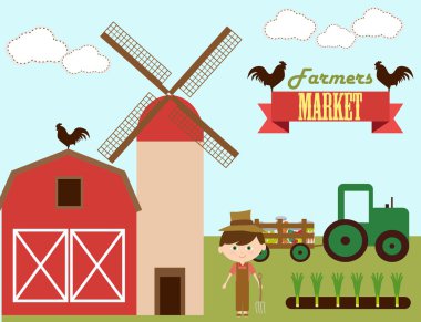 Çiftçi pazar davet