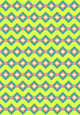 Geometrik kabile Hint desen