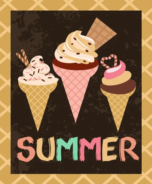 Dulce verano — Archivo Imágenes Vectoriales