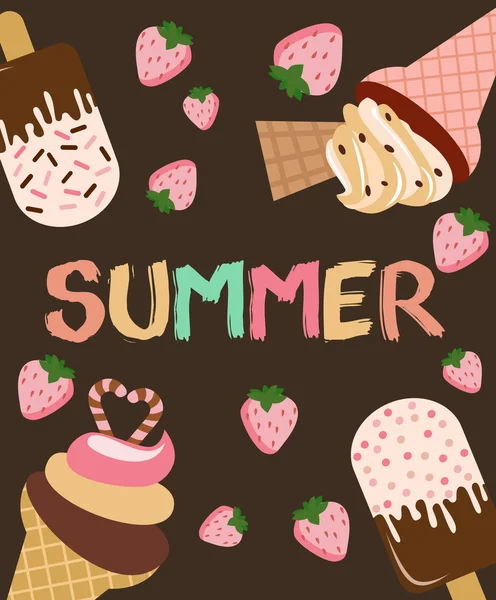 Sweet Summer — Stock Vector